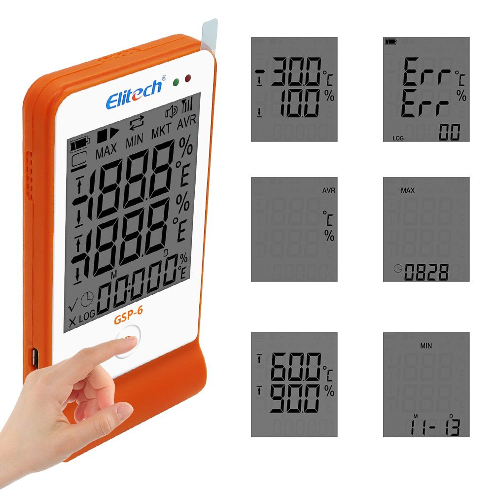 GSP-6 Temperature & Humidity Data Logger 