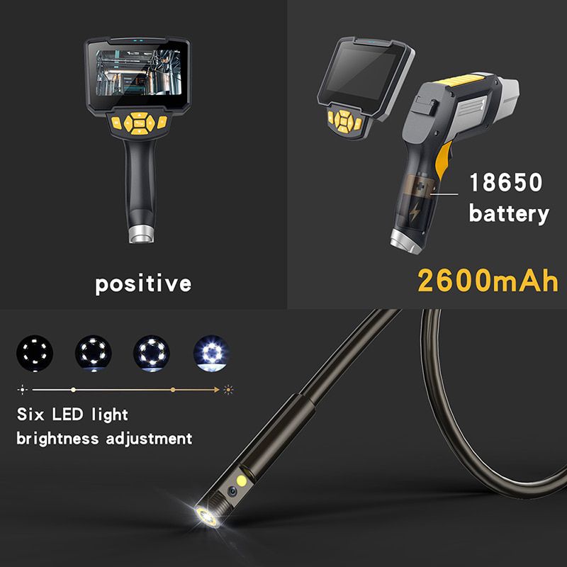 Portable Single & Dual Lens Handheld Endoscope