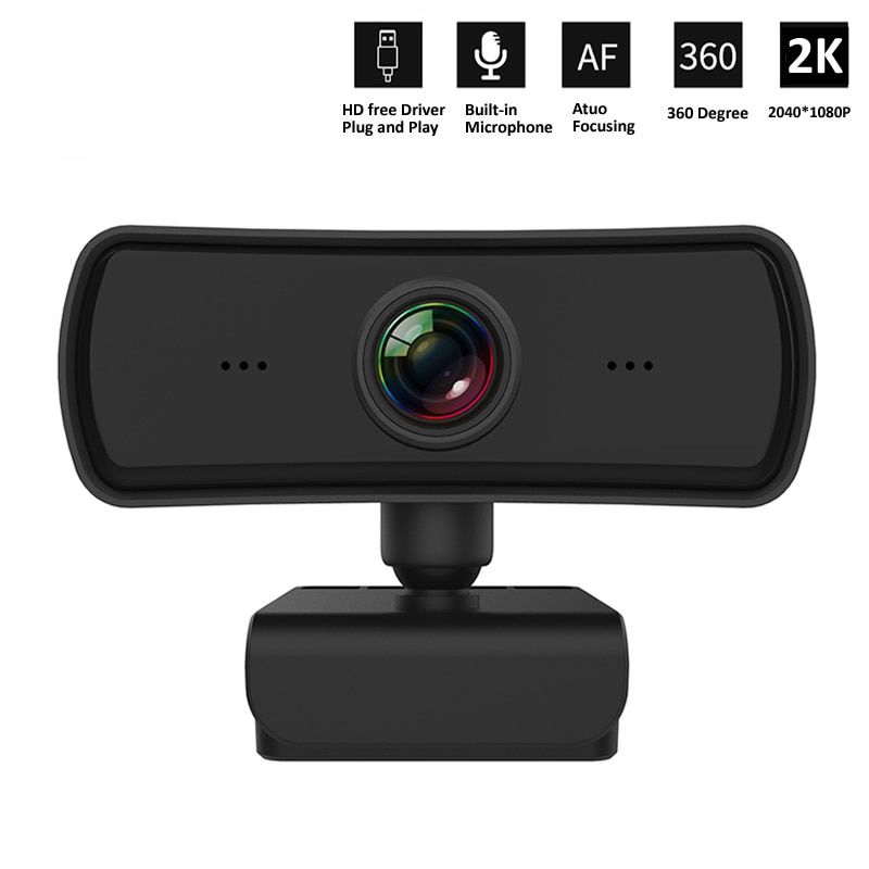 2K 2040*1080P Webcam HD Computer PC WebCamera