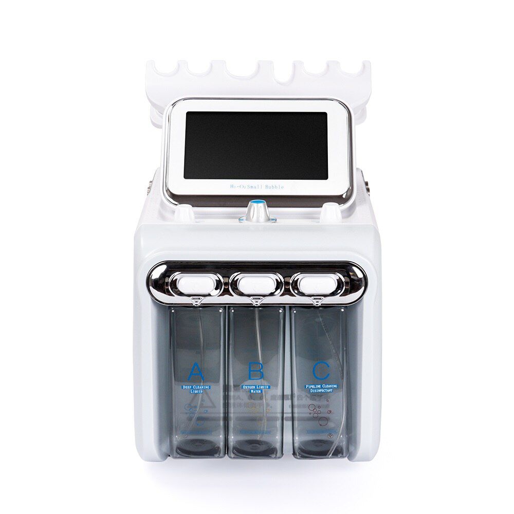 6 in1 H2-O2 Hydro Dermabrasion RF Bio-lifting Spa Facial