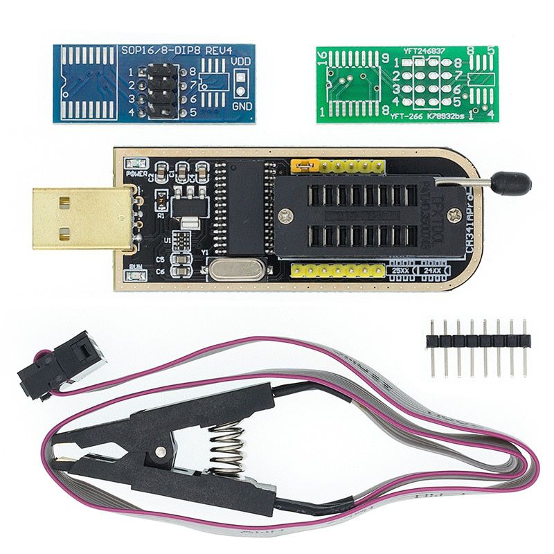 I21 CH341A 24 25 Series EEPROM Flash BIOS USB Programmer