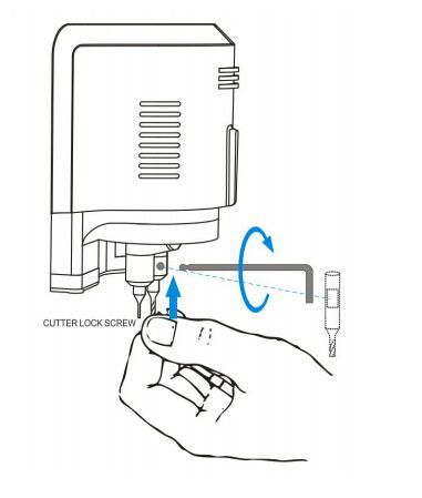 Install the cutter