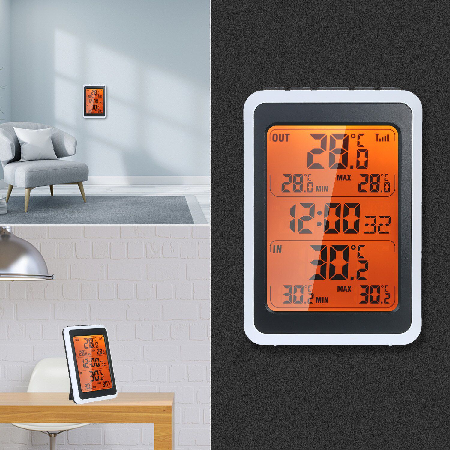 Indoor Outdoor Wireless Thermometer