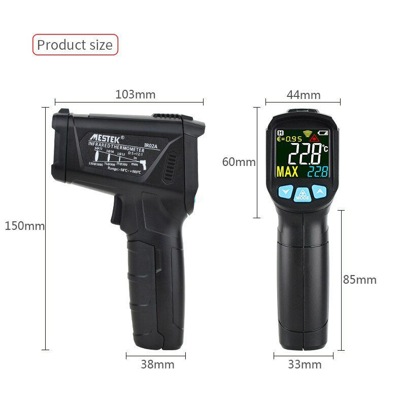 Infrared Thermometer Non-Contact Temperature Meter