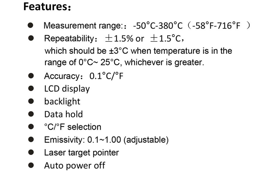 BTM11 Infrared Thermometer