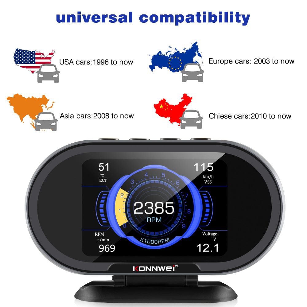 KONNWEI KW206 OBD2 On-Board