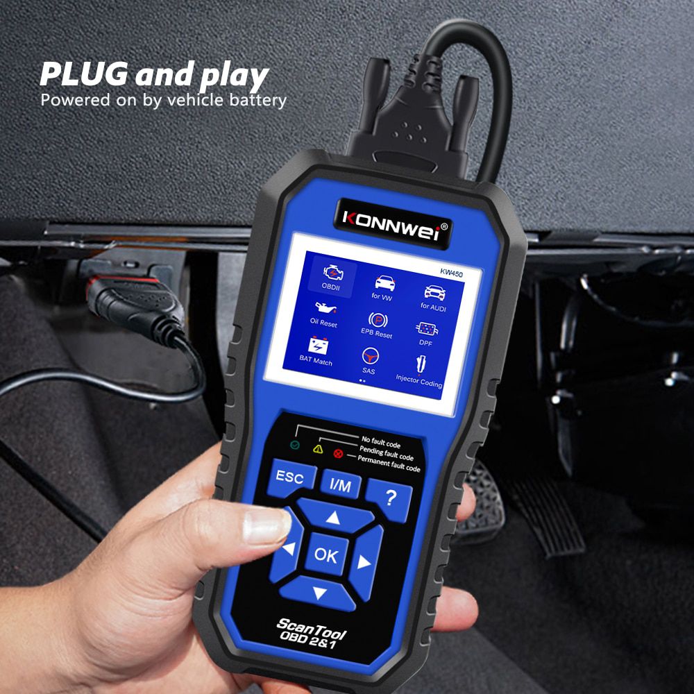 KONNWEI KW450 OBD2 Diagnostic Tool