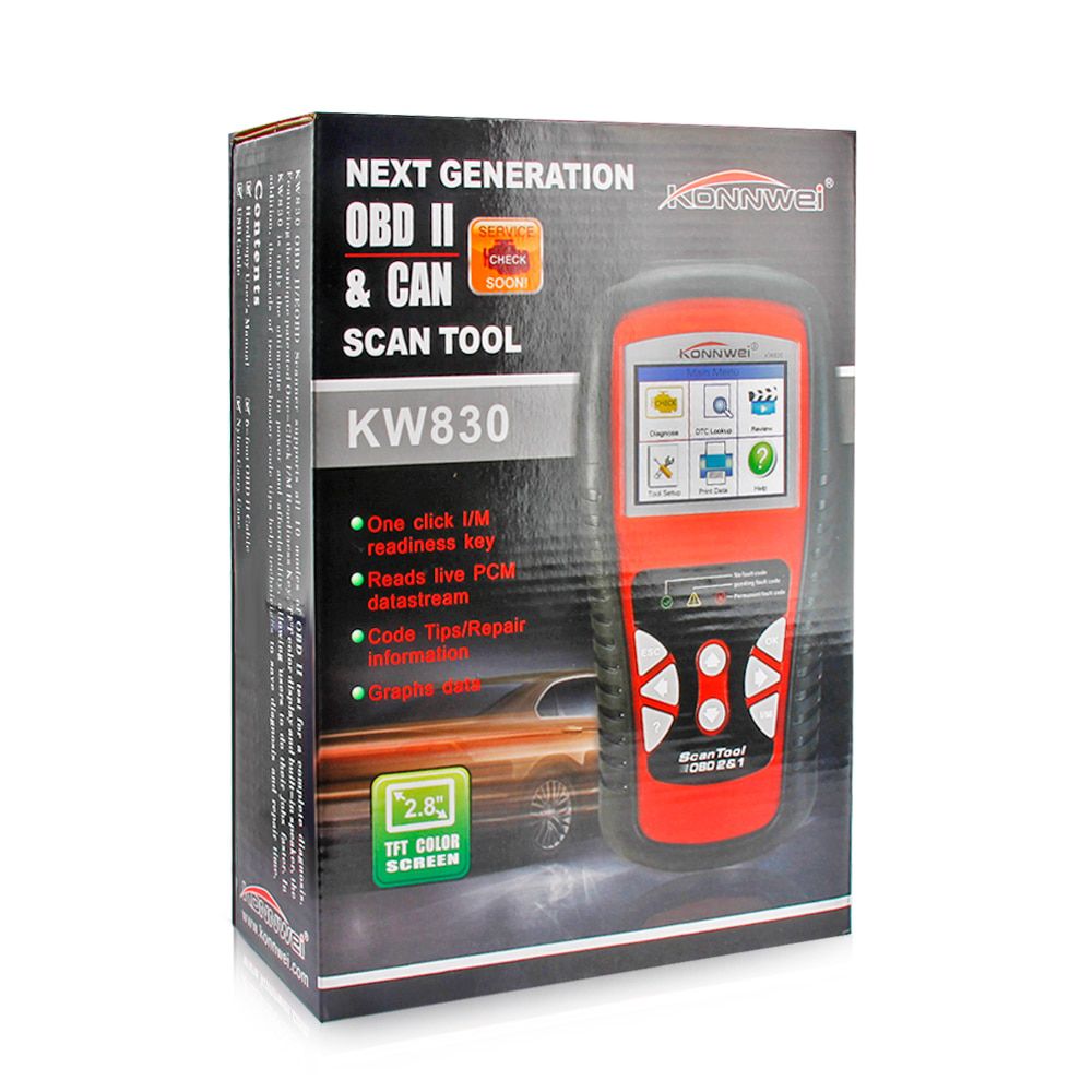 KONNWEI KW830 OBD 2 EOBD CAN Scanner