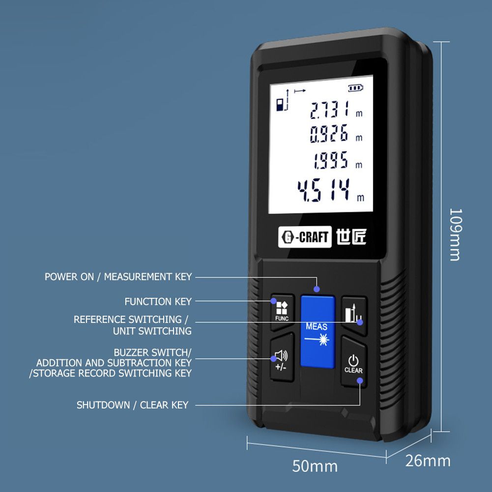 40-120M Laser Distance Meter