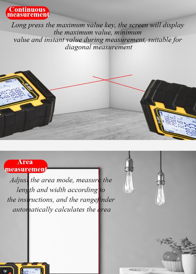 80m Laser Distance Meter