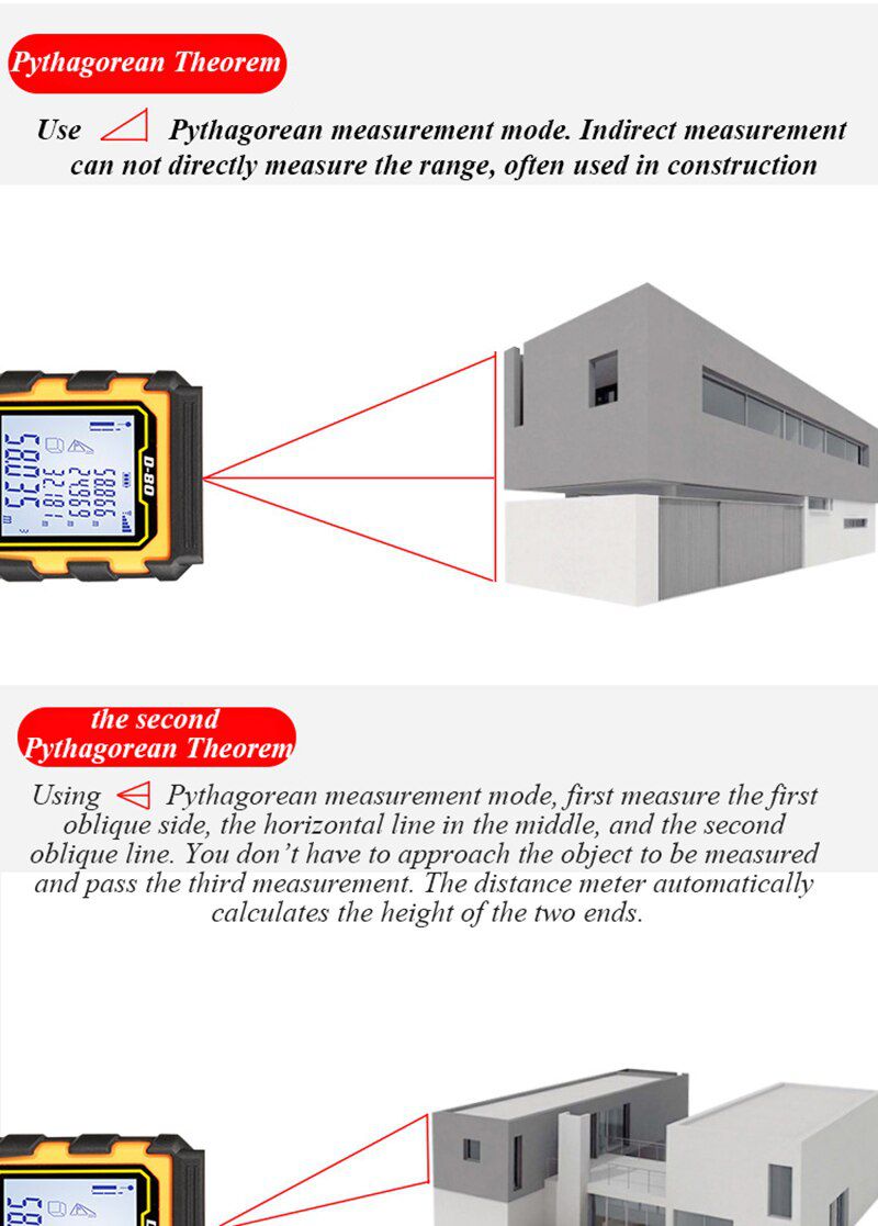 80m Laser Distance Meter