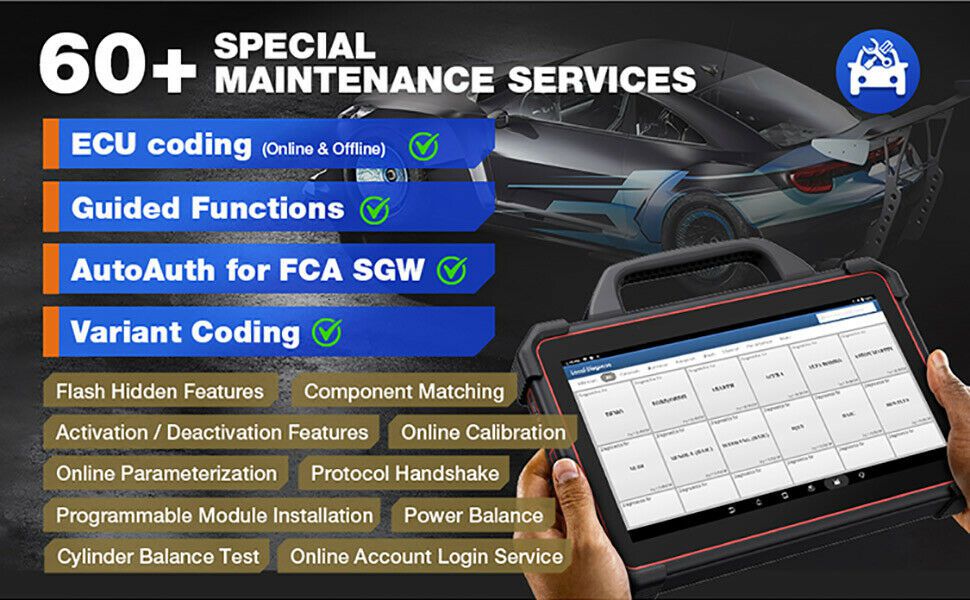 LAUNCH X431 PADVII PAD7 OBD2 Scanner