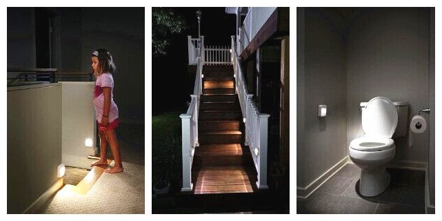 LED Mini Human Body Night Motion Sensor Wall lamps decoration night light