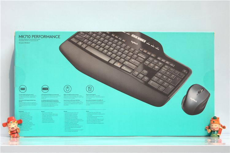 New Logitech MK710 Wireless Keyboard Mouse Set 2.4GHz Er