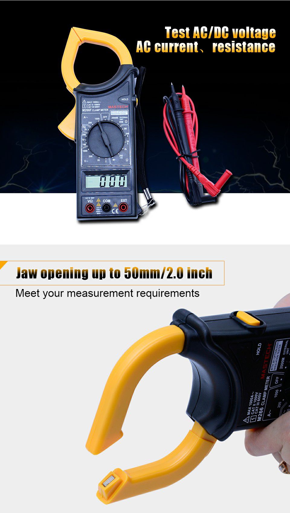 M266C Digital Clamp Meter