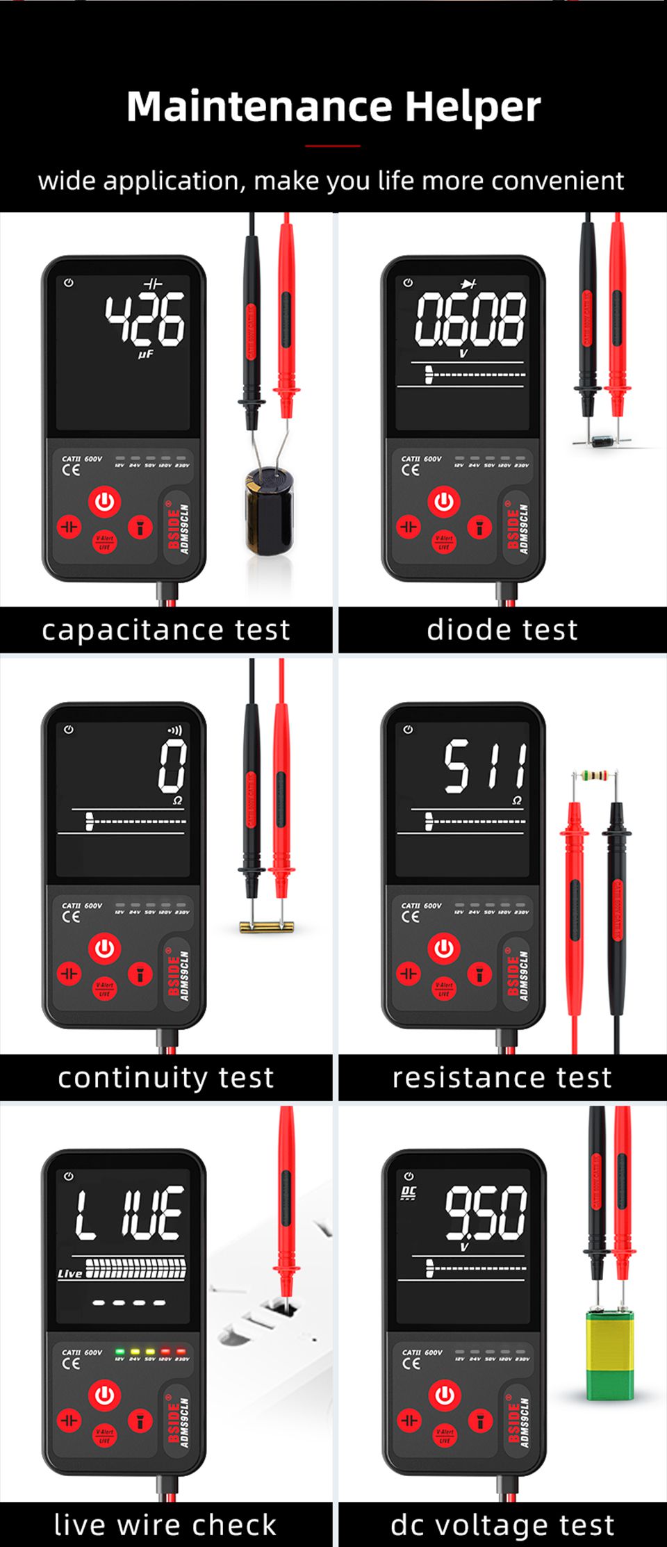 Mini Digital Multimeter