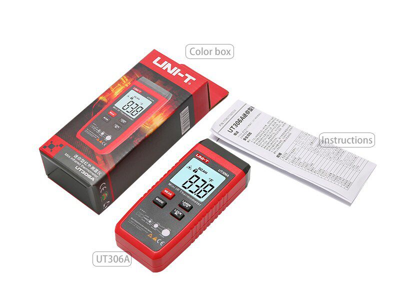 UNI-T UT306A Mini LCD Infrared Thermometer