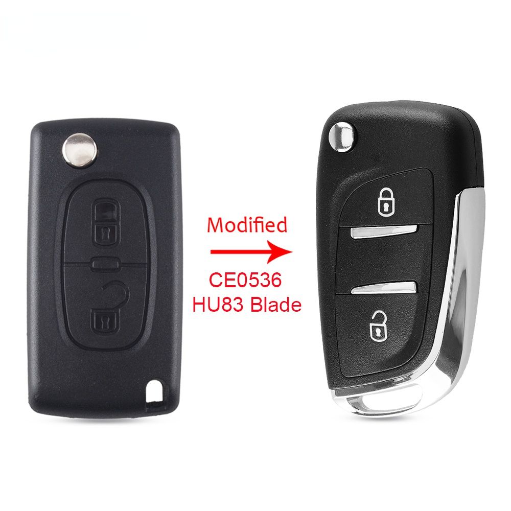 Modified Flip Car Key Shell 