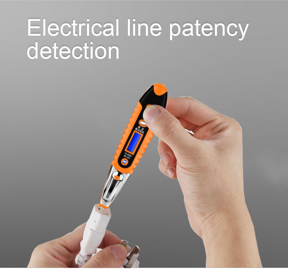 MultiDigital Test Pencil AC DC 12-250V Tester