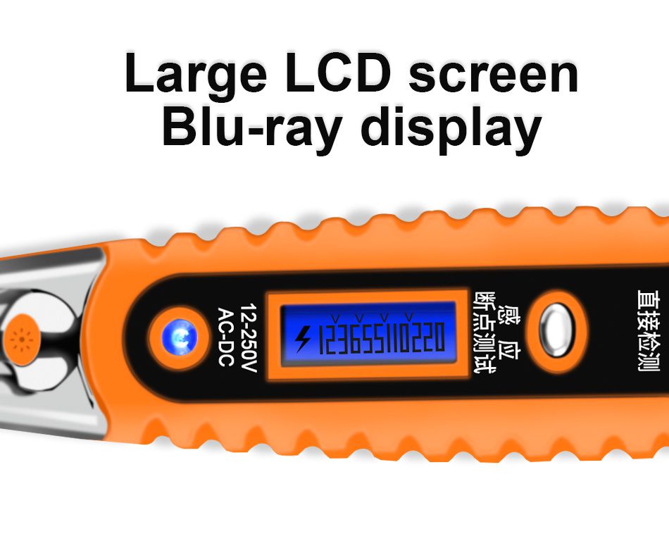 MultiDigital Test Pencil AC DC 12-250V Tester