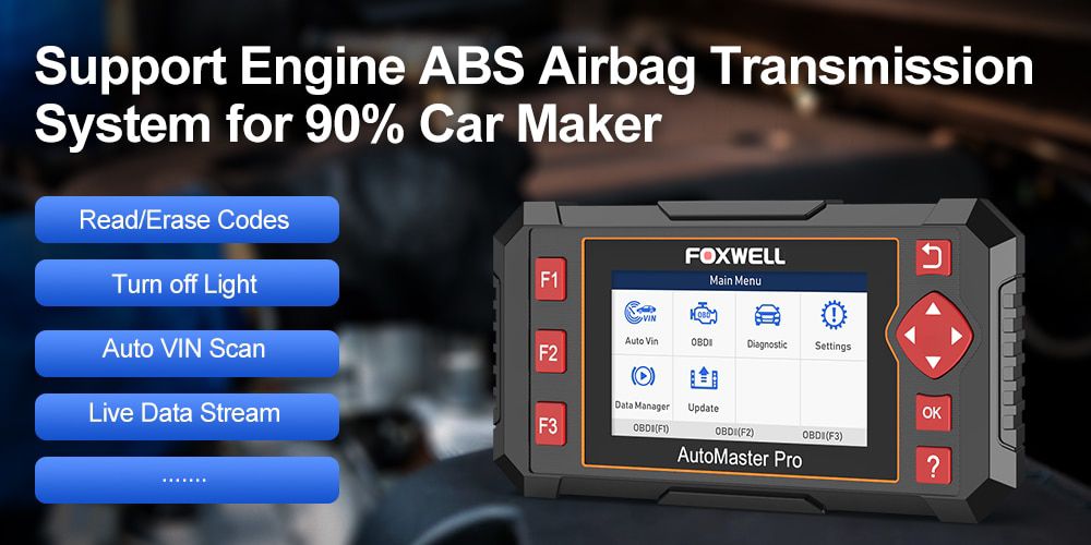 FOXWELL NT604 Elite OBD2 Diagnosis Tool