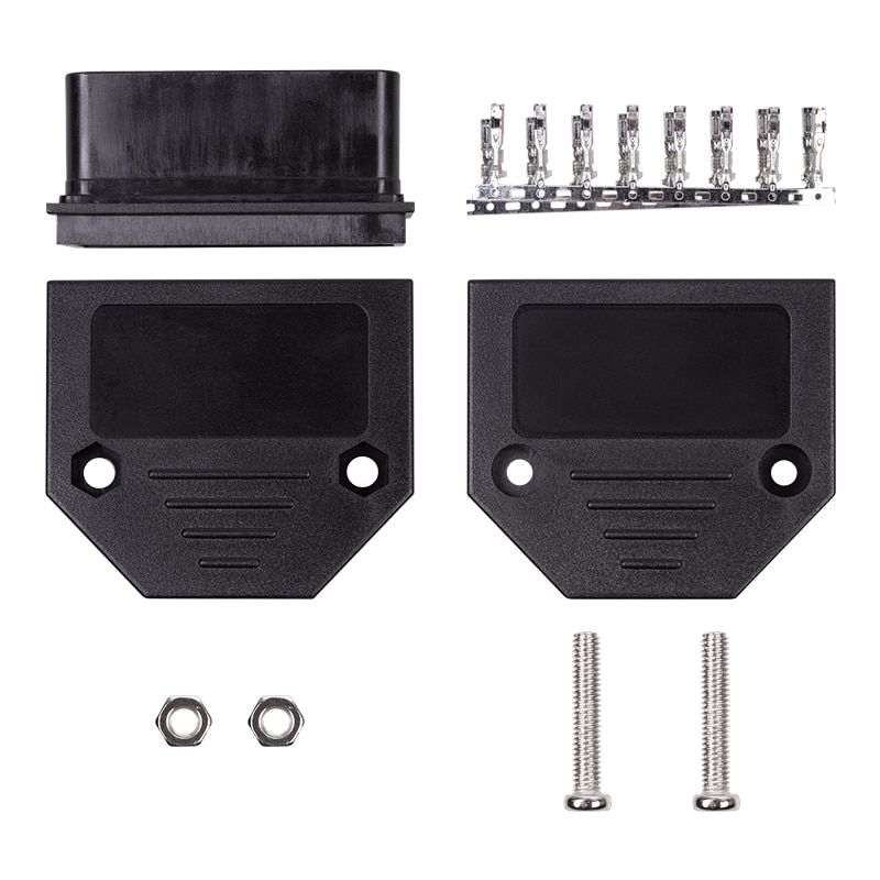 Car Accessories OBD2 16Pin Male Female Connector 