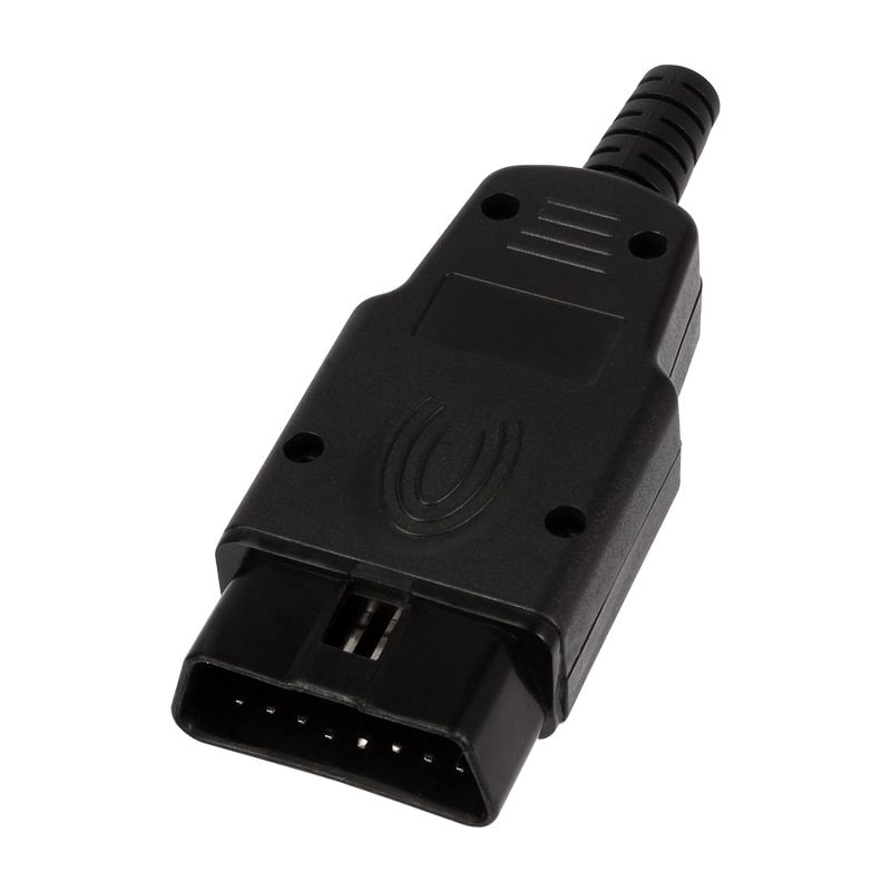 Car Accessories OBD2 16Pin Male Female Connector 