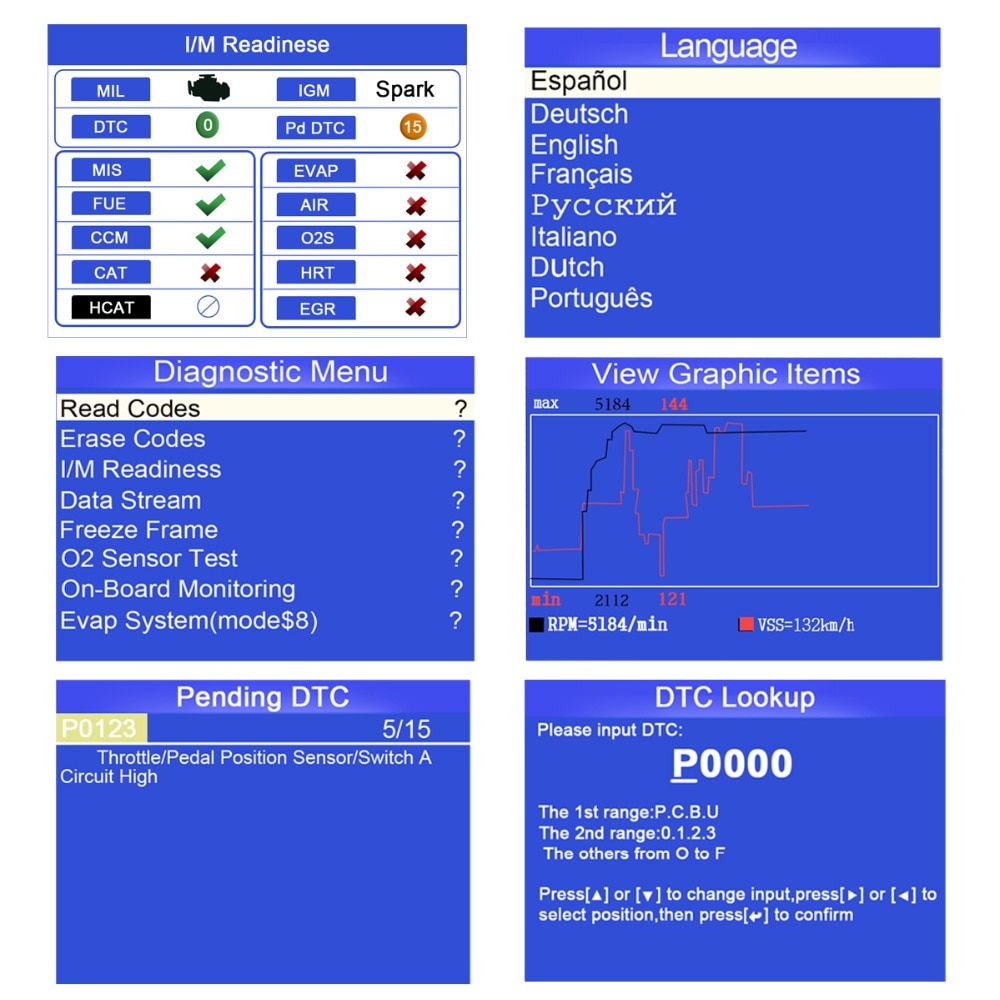 KONNWEI OBD OBD2 Automotive Scanner