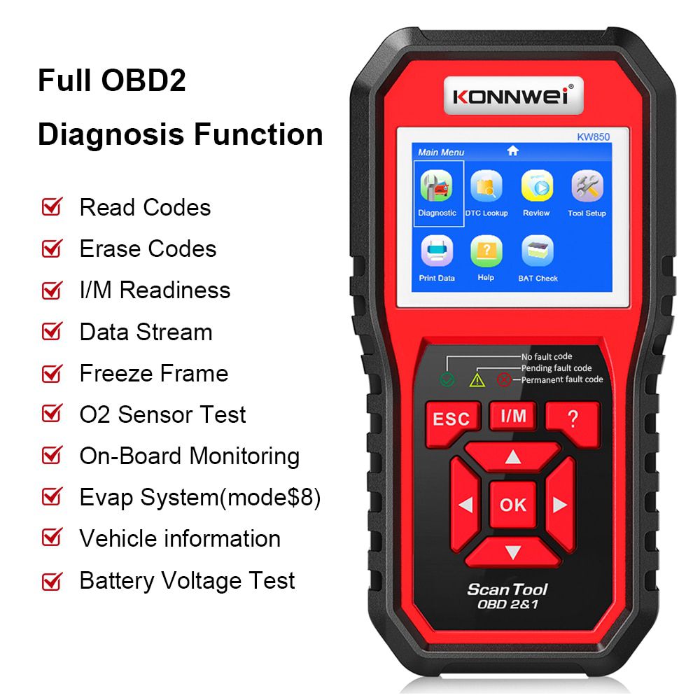 KONNWEI OBD OBD2 Automotive Scanner