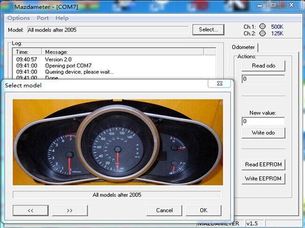 MAZDA OBD2 TOOL Software