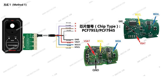 obdstar-p001-w001-wiring