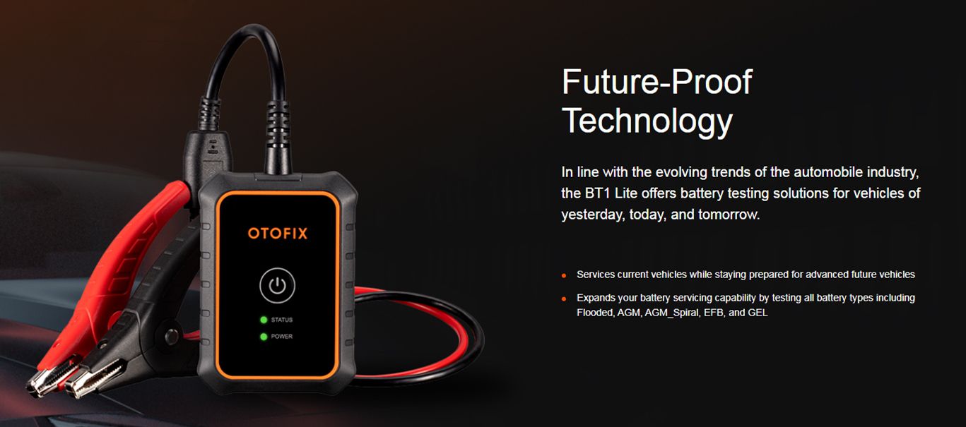 OTOFIX BT1 Lite Car Battery Analyser 