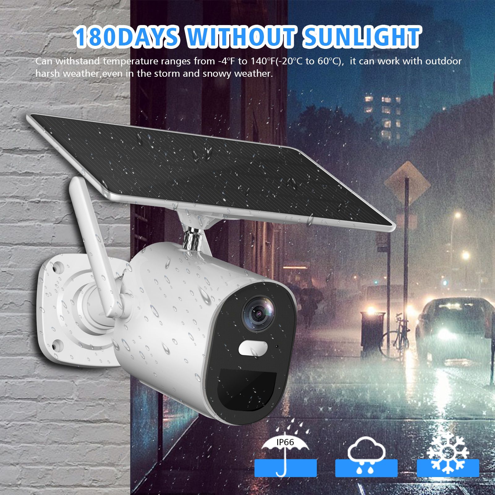 Outdoor Solar IP Camera