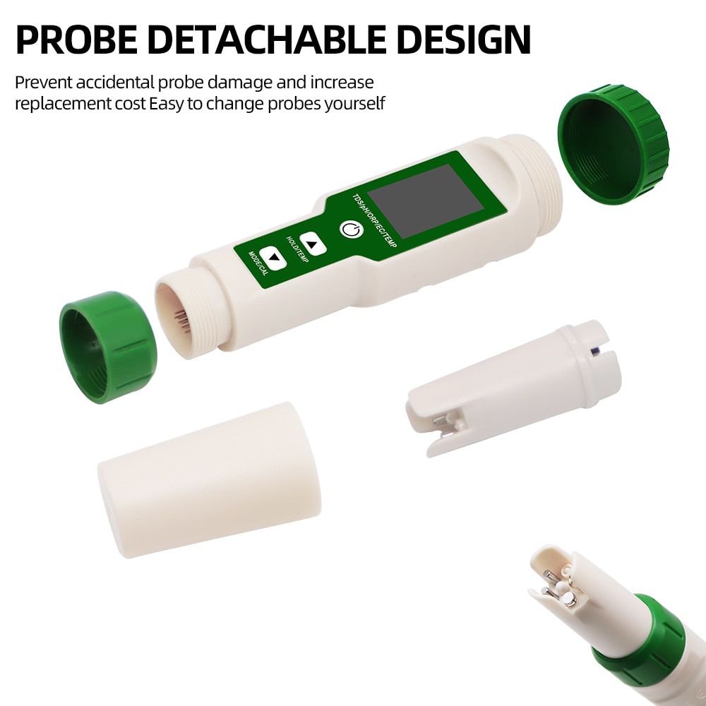 5 in 1 PH/TDS/EC/ORP/Temperature Meter