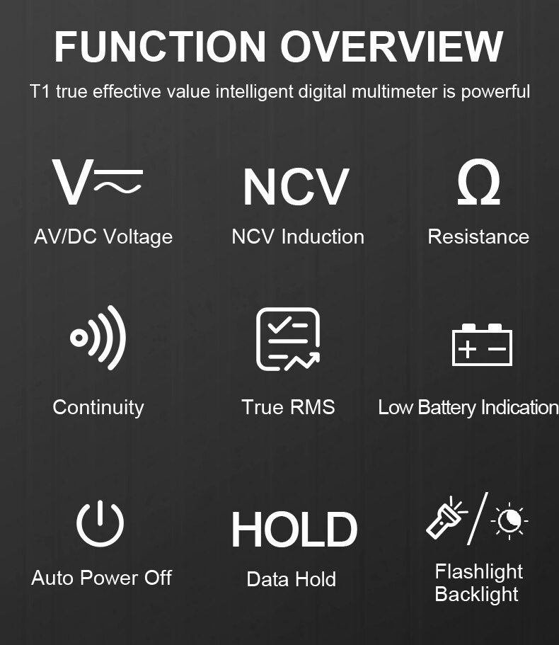 T1 Pocket Smart Digital Multimeter