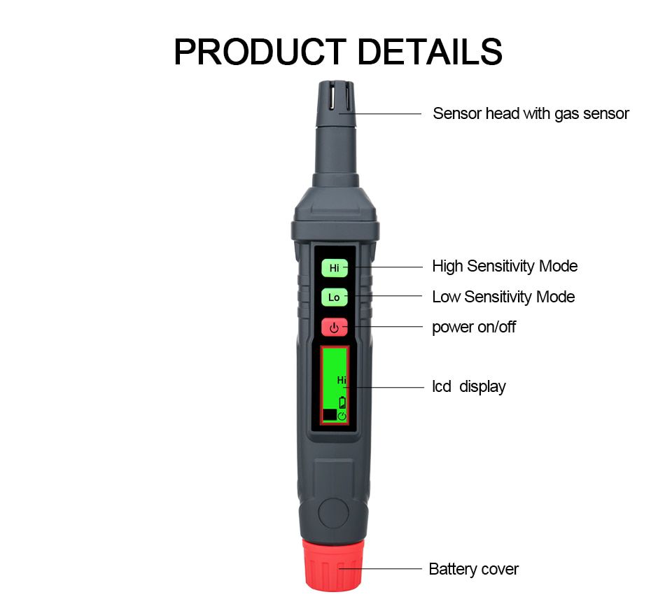 Portable Natural gas Leak Tester