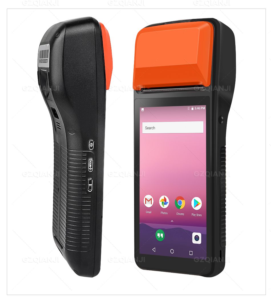 POS PDA Android 7.1 Printer 