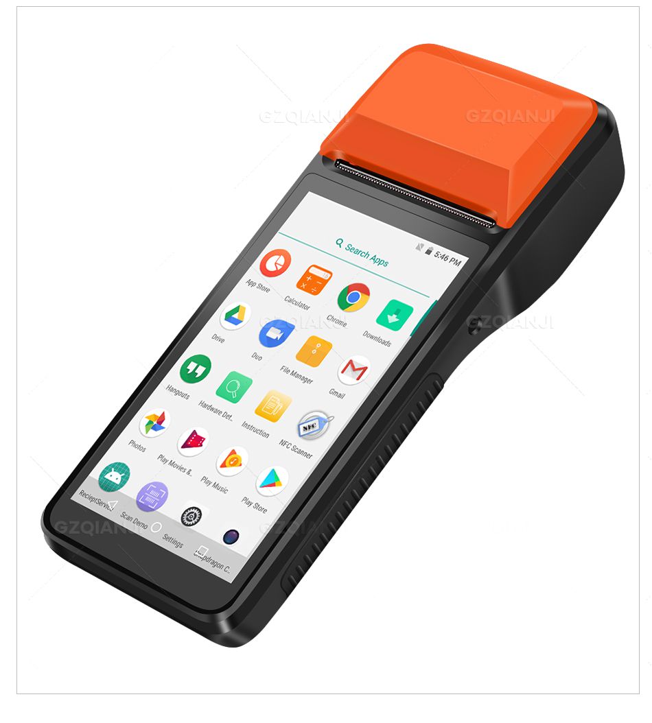 POS PDA Android 7.1 Printer 