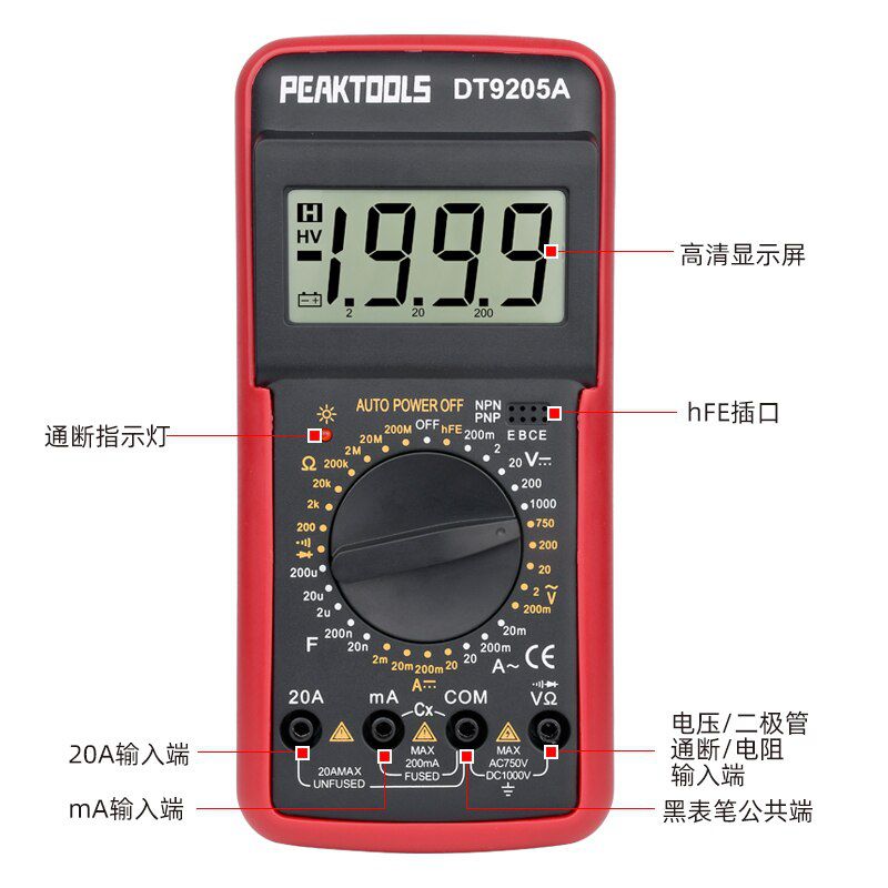 Professional Digital Multimeter