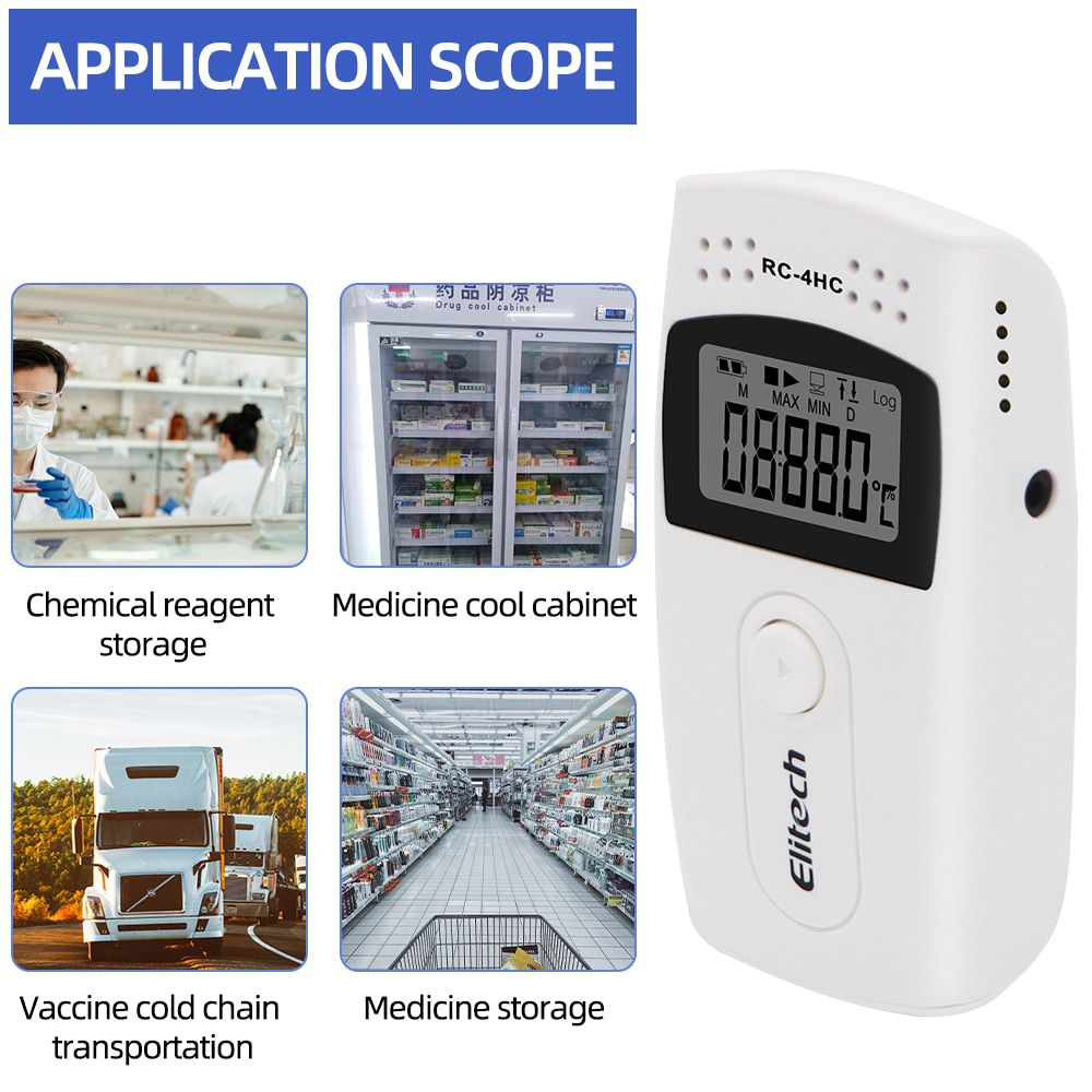 RC-4HC Temperature Humidity Data Logger 