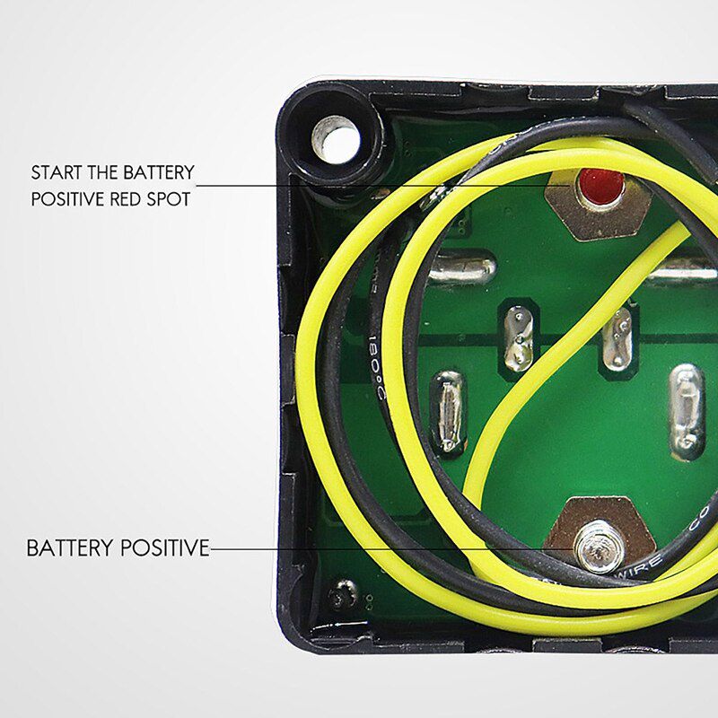 12V 140Amp Voltage Sensitive Relay Double Battery Automa