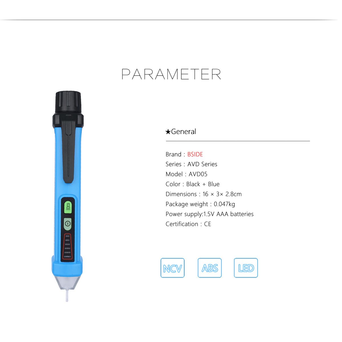 Smart Non-contact voltage detector 