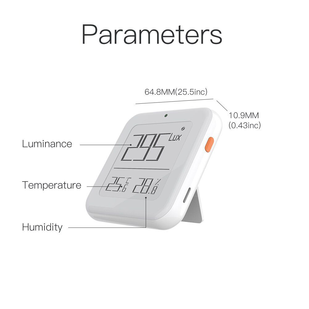 WIFI/ZigBee/BT Tuya Smart Temperature and Humidity Senso