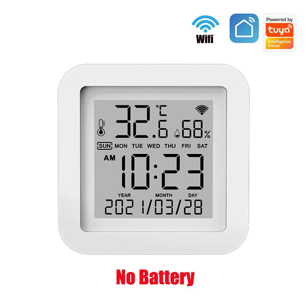 WIFI/ZigBee/BT Tuya Smart Temperature and Humidity Senso