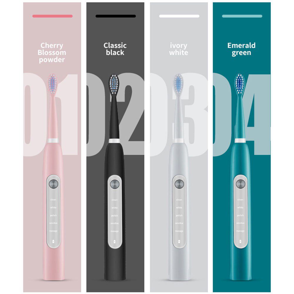 Sonic Electric Toothbrush Ultrasonic Automatic Smart Too