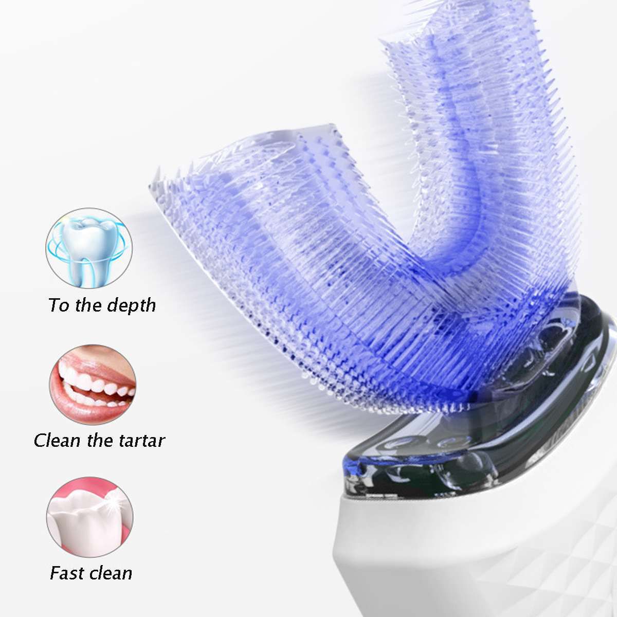 360 Degrees Intelligent Automatic Sonic Electric Toothbr