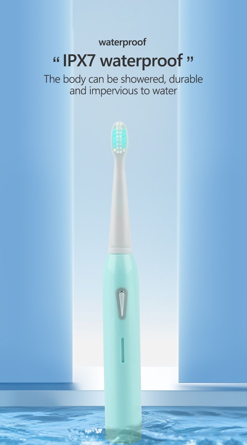 Sonic Electric Toothbrush Adult Timer 