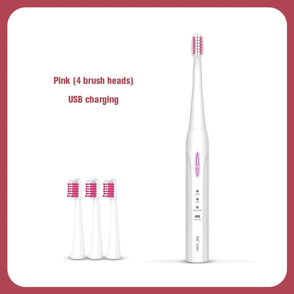 SN901 Sonic Electric Toothbrush Rechargable Vibration Fr