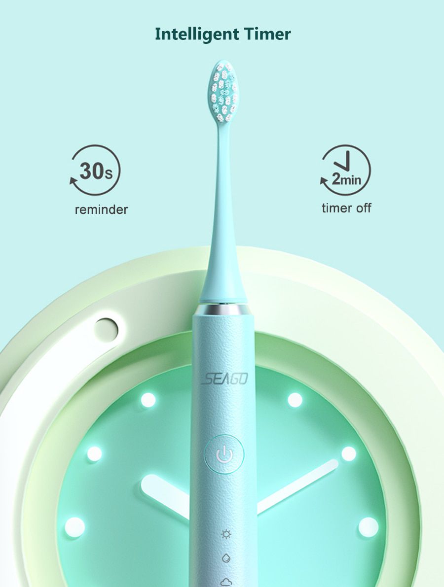 Sonic Electric Toothbrush Rechargeable Electronic Tooth 