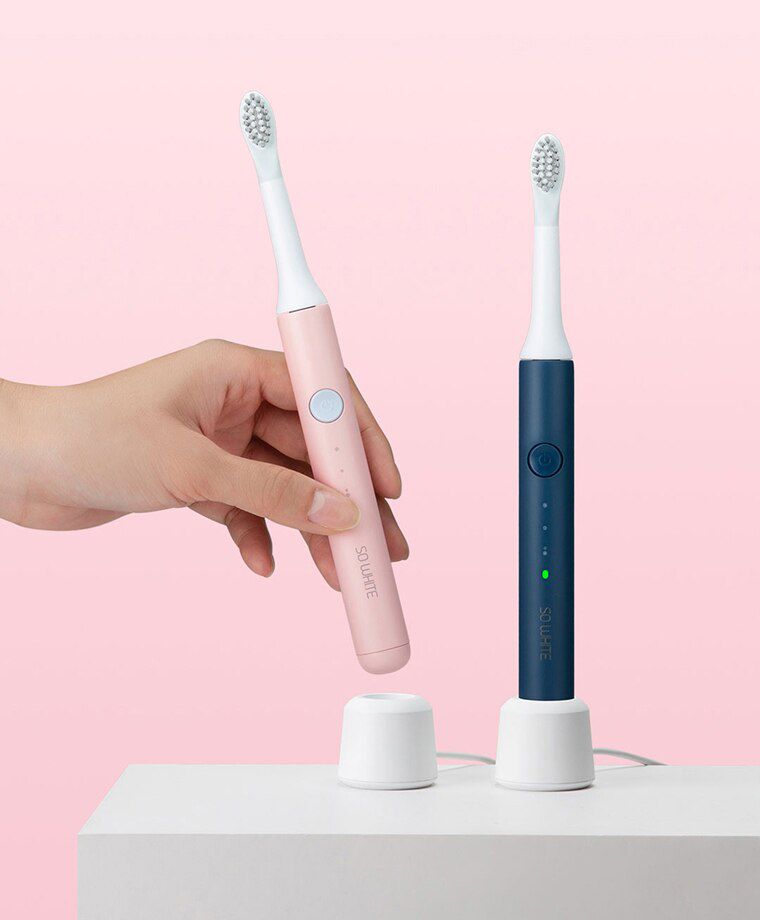 Sonic Electric Toothbrush Waterproof Couples Enhanced Ad